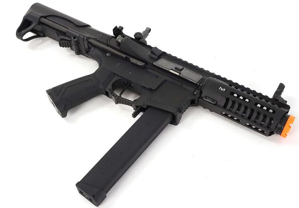 G&G Combat Machine ARP 9 SMG Black COMBO - Ballahack Airsoft