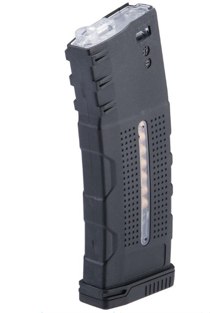 Avengers Windowed Polymer Magazine for M4/M16 Series Airsoft AEG Rifles