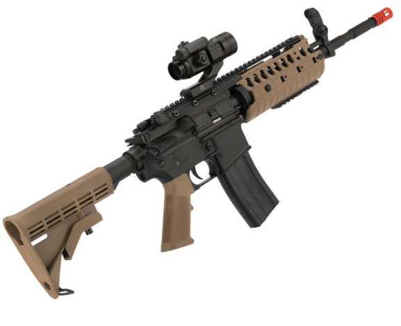 JG M4 Tactical-System V.II Full Size Airsoft AEG Rifle