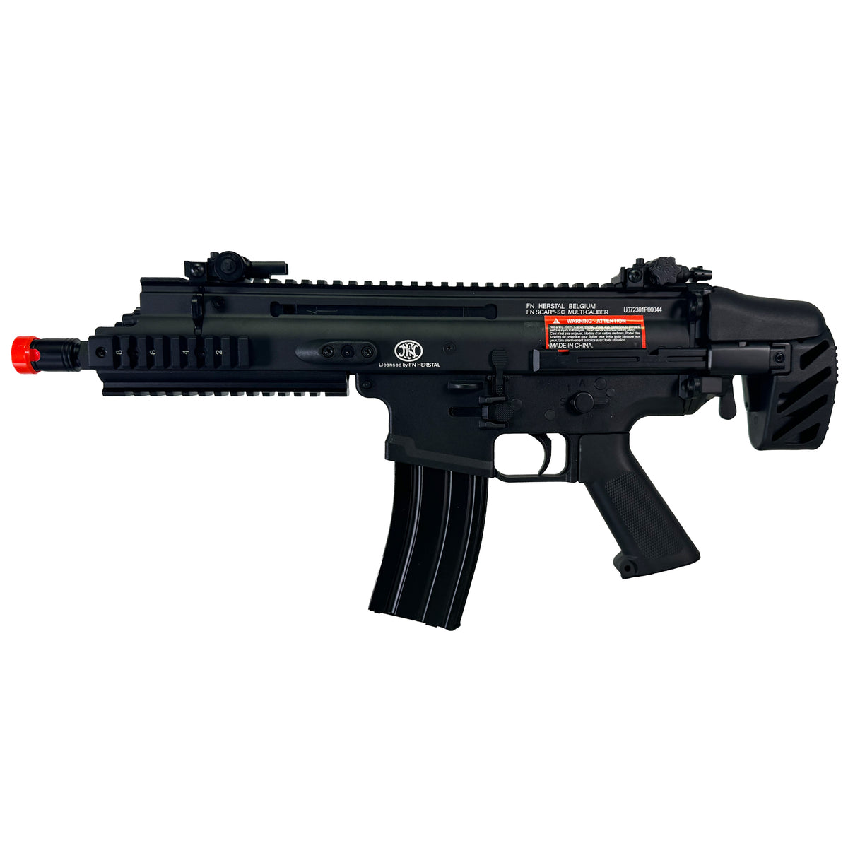 Cybergun FN Herstal-Licensed Advanced SCAR-SC Compact Airsoft AEG w/ QD Spring &amp; MOSFET by CYMA