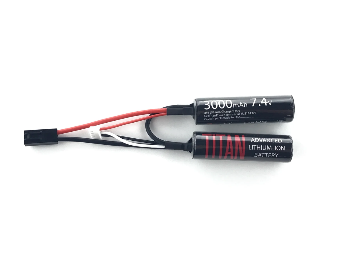 Titan Power 7.4v  Nunchuck Type Li-Lon Battery 3000 mAh