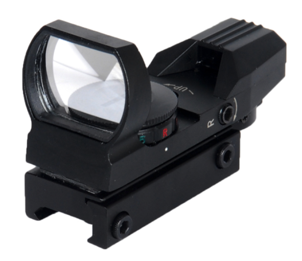 Lancer Tactical Red &amp; Green Dot Panorama Reflex Sight - 4 Reticles