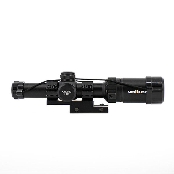 Valken Scope 1-4x20 with Mount Mil-Dot Reticle