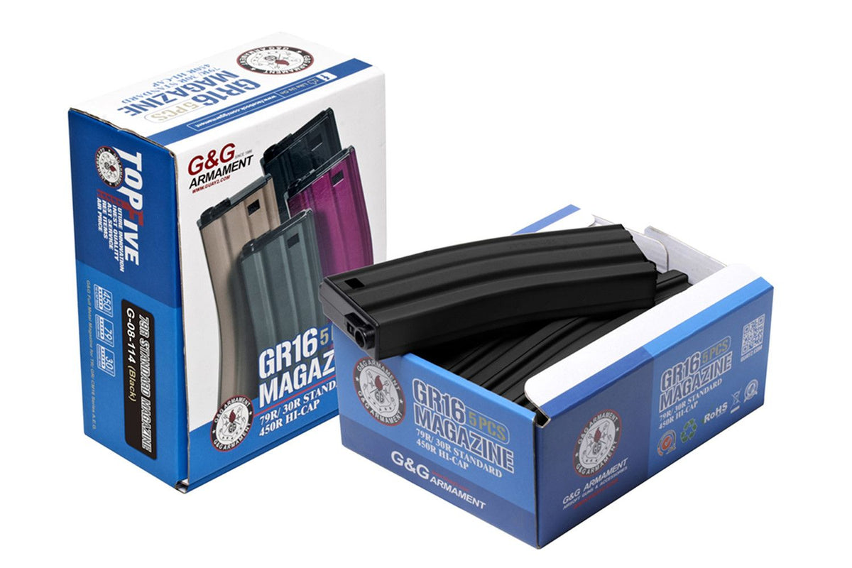 G&amp;G 79R Standard Magazine for M16 5pcs