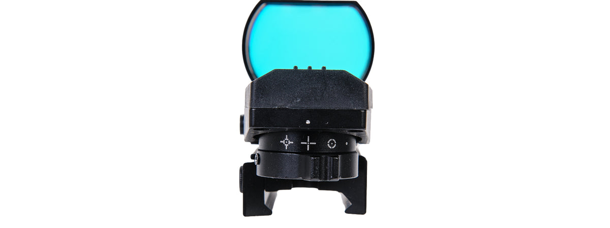 Lancer Tactical 4 Reticle Red Dot Reflex Sight w-Light Control