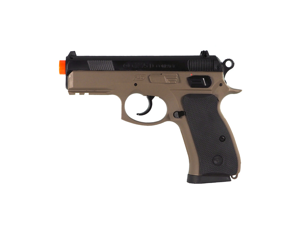 Pack CZ 75D Compact spring ASG + Billes 0,12gr + cible - Heritage Airsoft