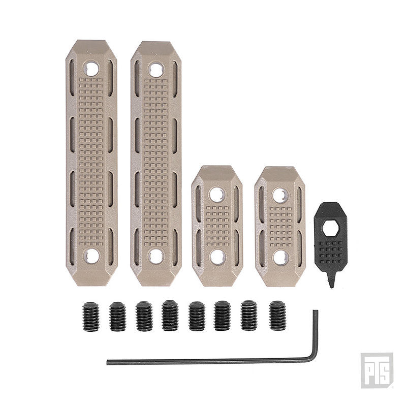 PTS EP M-LOK Rail Cover Set