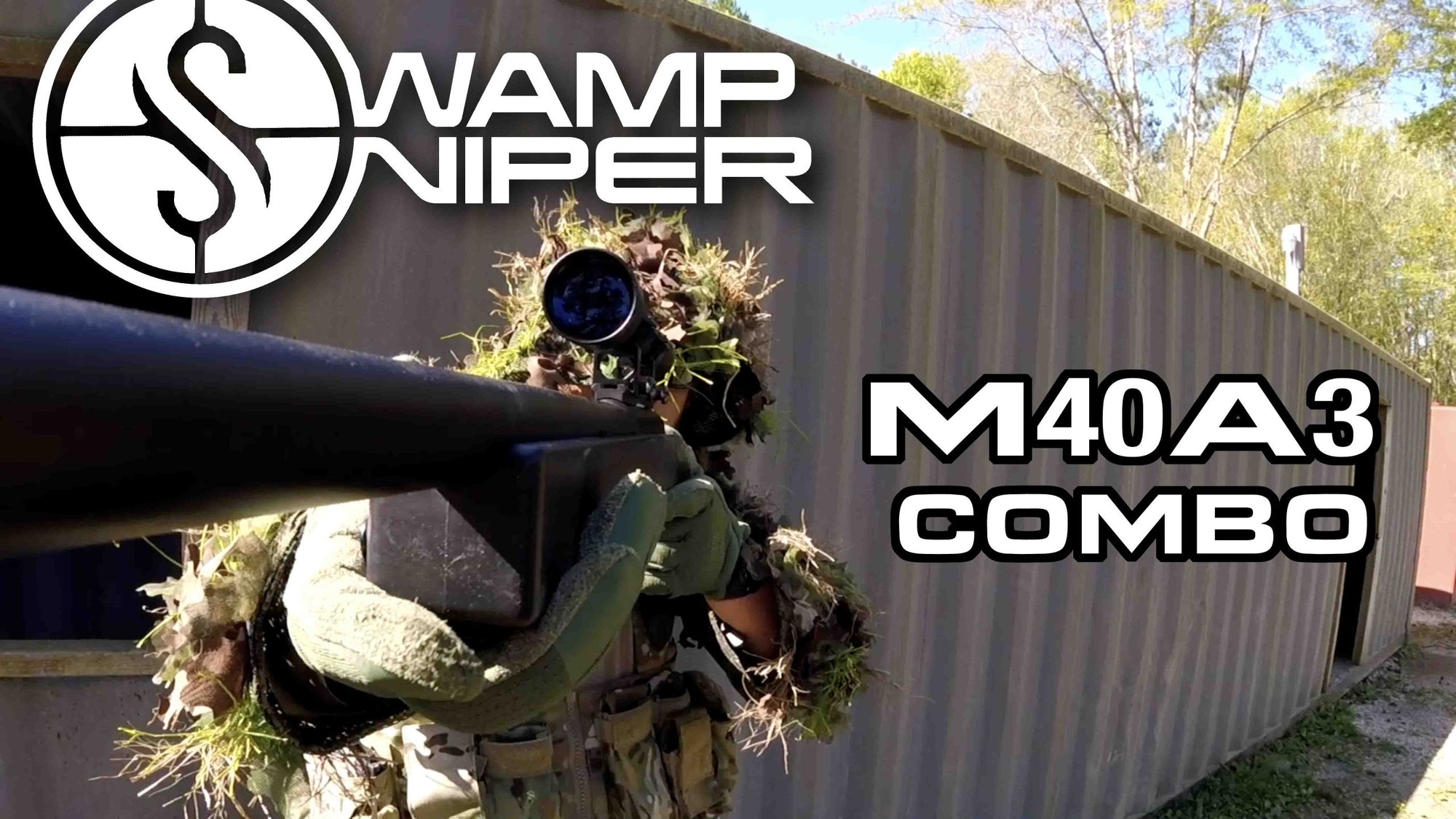 SWAMP SNIPER M40A3 package airsoft sniper rifle