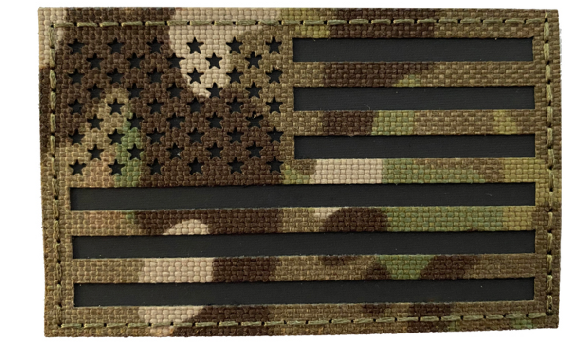 USA Multicam Flag Patch