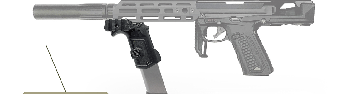 AAP-01 Mag Extend grip - Ballahack Airsoft