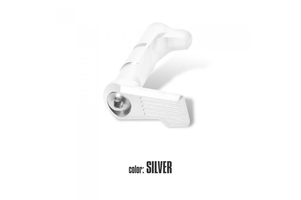 LayLax NINE BALL TM Hi-CAPA Custom Magazine Catch Silver