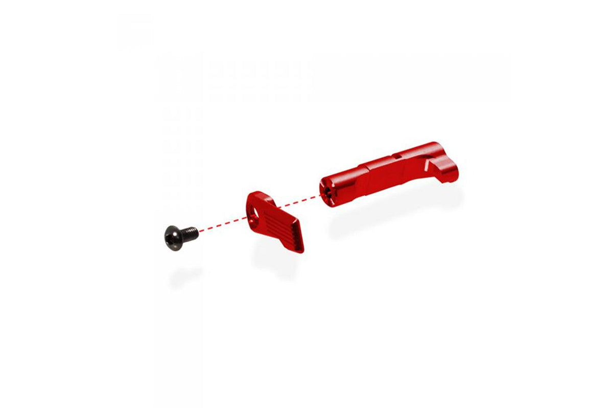 LayLax NINE BALL TM Hi-CAPA Custom Magazine Catch (RED)