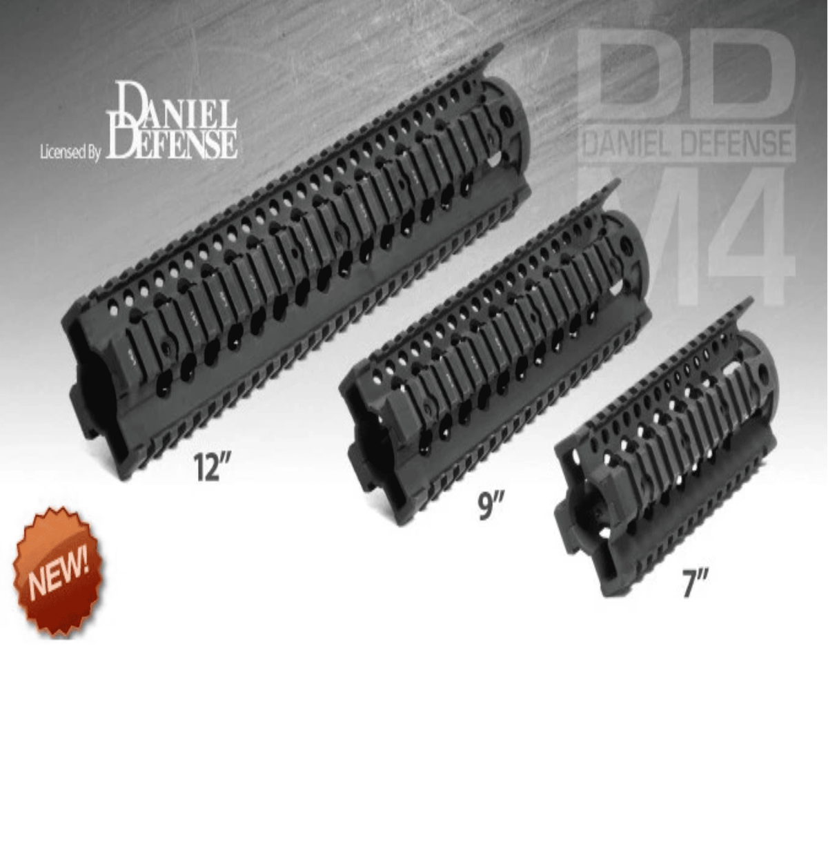 Madbull Daniel Defense Omega 9″ Rail Black