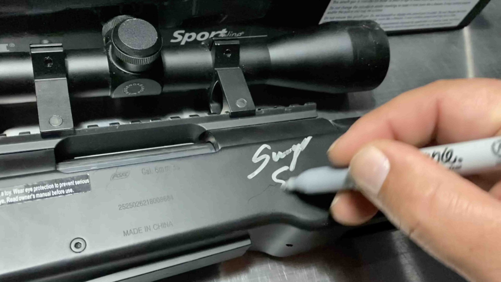 ASG M40A3 Sportline Airsoft Combo Swamp Sniper Ballahack Ballahack