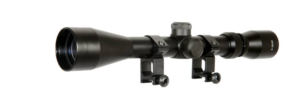 Lancer Tactical 3-9x40 Rifle Scope w-Rings